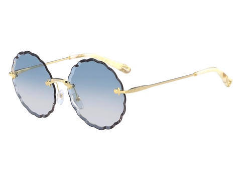 Chloé CE142S 816 GOLD GRADIENT BLUE | Chloé sunglasses from All4Eyes